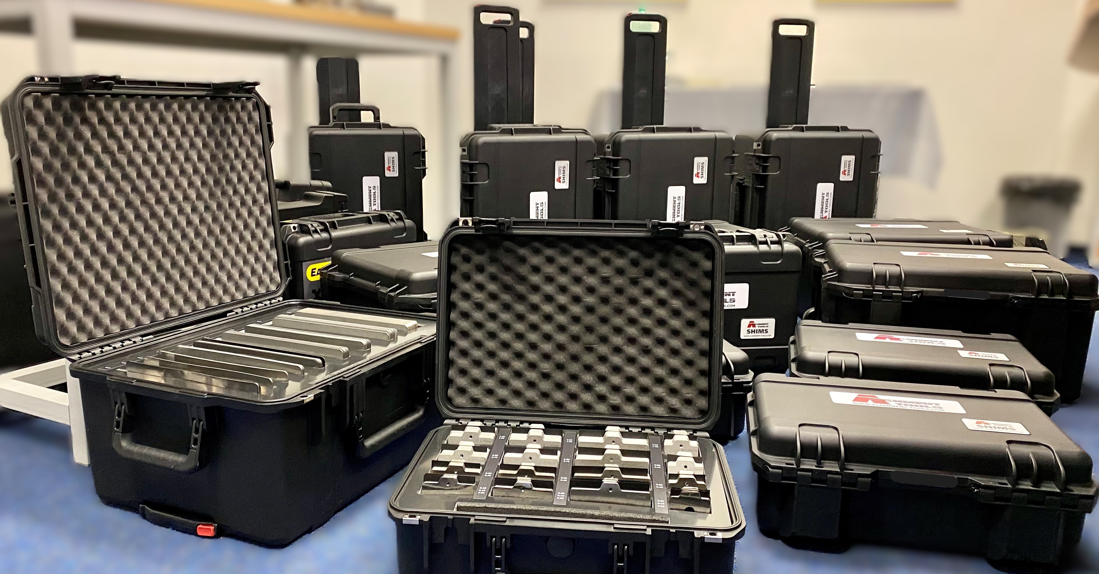 Přesné nerezové ustavovací podložky