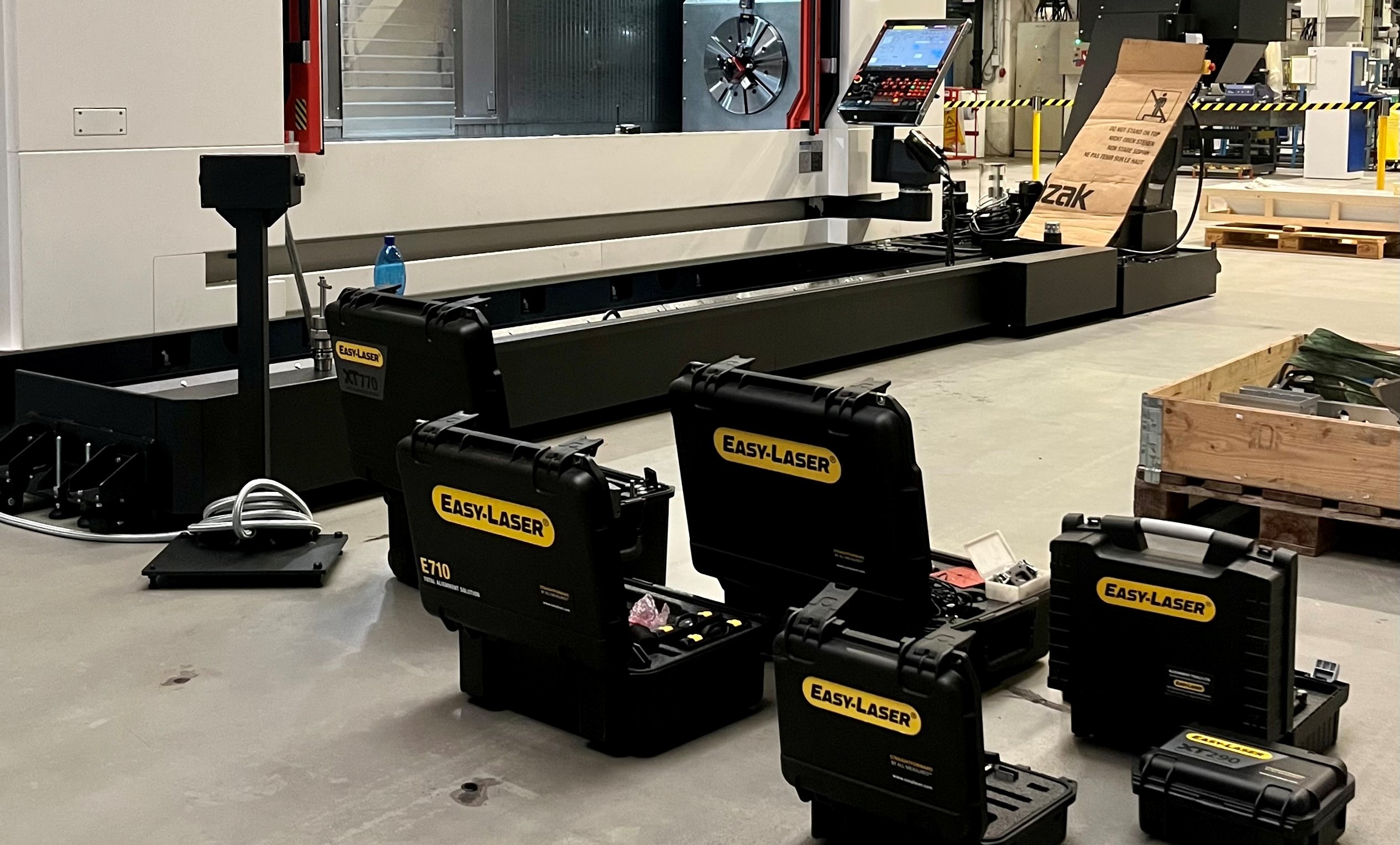 Měření geometrie strojů, diagnostika vibrací a olejů